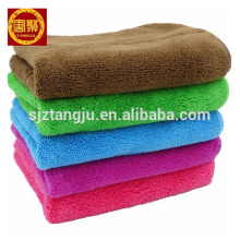 micro fiber coral fleece wiping rags towel